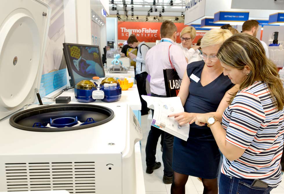 Messefotografie Analytica Messe Muenchen